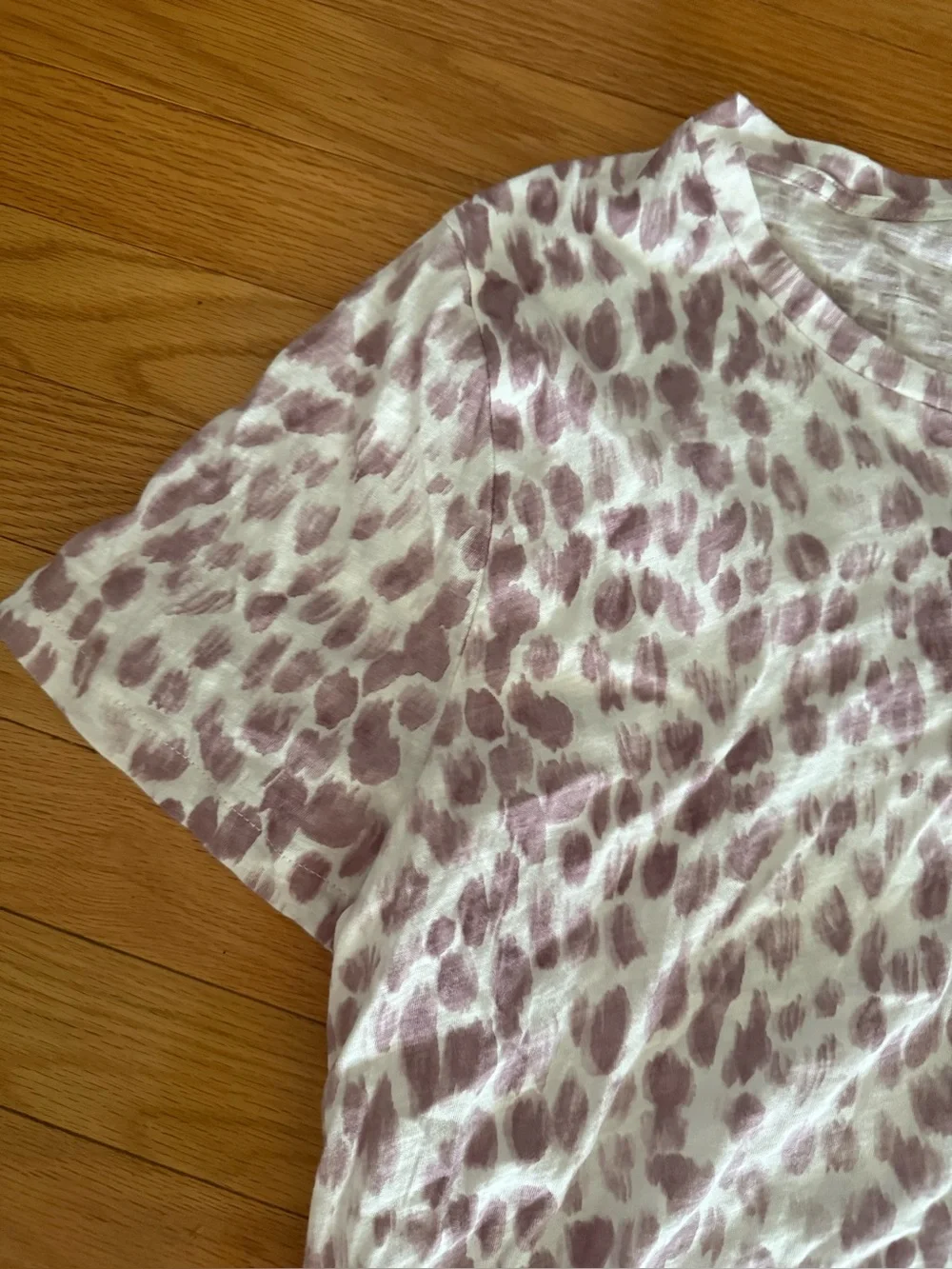 J. Crew NWT❗️Giraffe Animal Print Perfect T Shirt